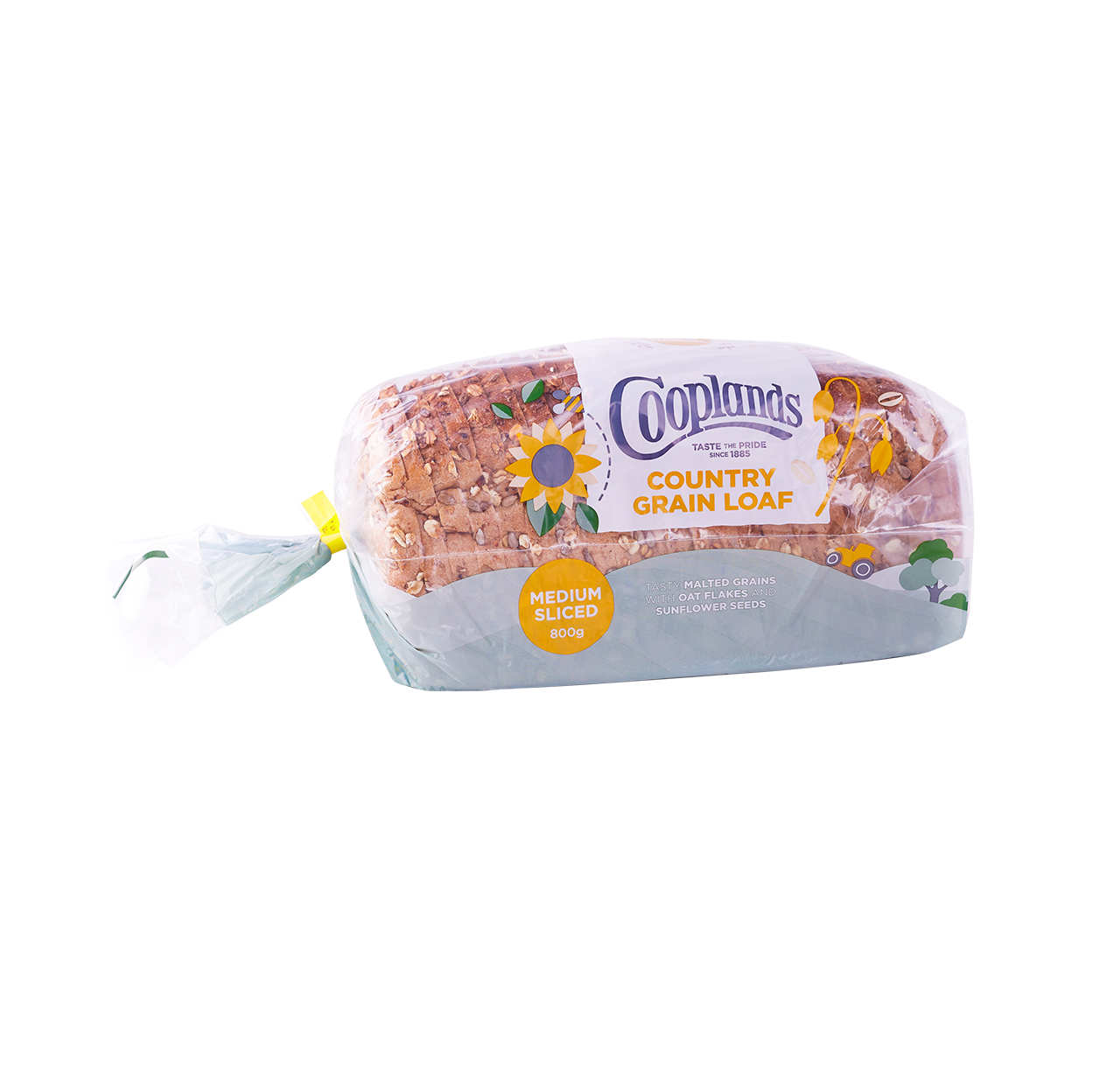 Large Country Grain Medium  Sliced Bread (800g)